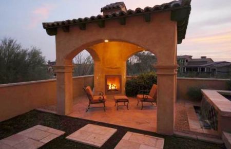 outdoor fireplace designs pictures. Outdoor Fireplace Burning Wood