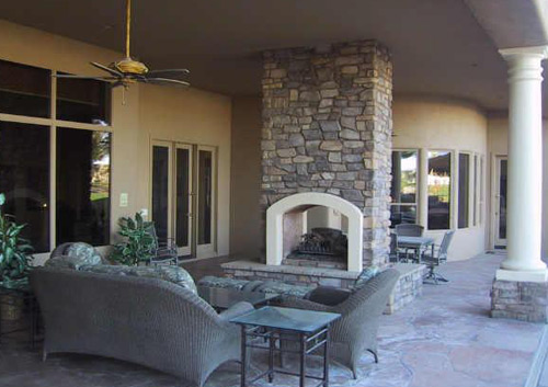 Stone Outdoor Fireplace Pictures